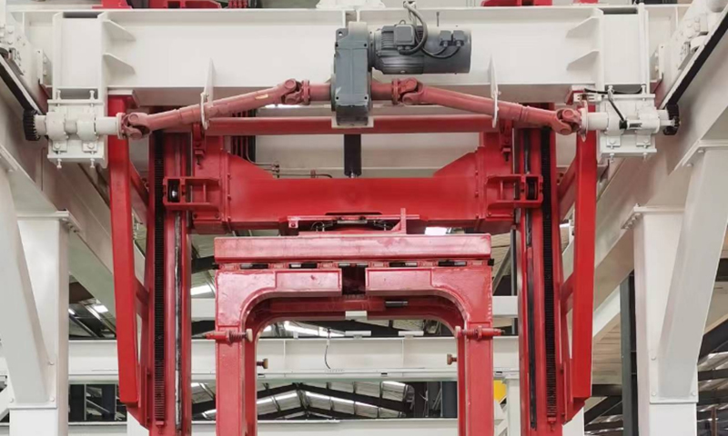 Produktet roterer kran